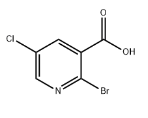 2-溴-5-氯烟酸